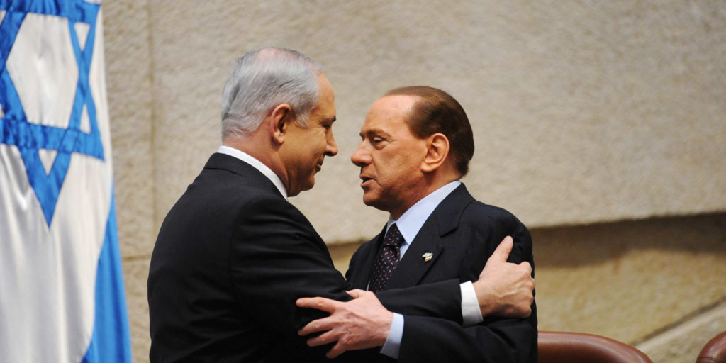 Italian PM Berlusconi Visits Israel