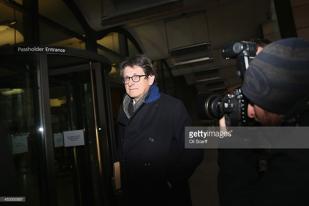 LONDON, ENGLAND - DECEMBER 03: Alan Rusbridger, the Editor of The Guardian newspaper, arrives at Portcullis House to face questions from the Home Affairs Committee on December 3, 2013 in London, England. Mr Rusbridger is due to face questions about his newspaper's decision to publish material leaked by former NSA contractor Edward Snowden, which some have claimed to have been a threat to national security. (Photo by Oli Scarff/Getty Images)