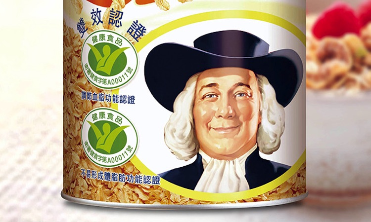 Quaker Oats products sold in Taiwan were found to contain glyphosate levels exceeding the legal limit following a random inspection from the country’s FDA. Photo credit: Standard Foods Corporation
