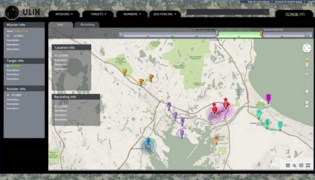 Ability’s ULIN surveillance tool can map targets for intel agents and cops, with a simple user interface.