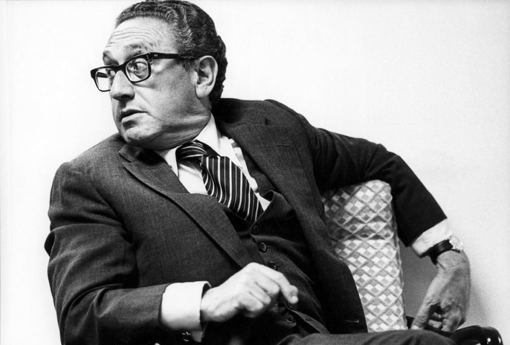 Newly released documents have revealed more about Henry Kissinger’s role in Argentina’s Dirty War. Photograph by Steche / ullstein bild via Getty