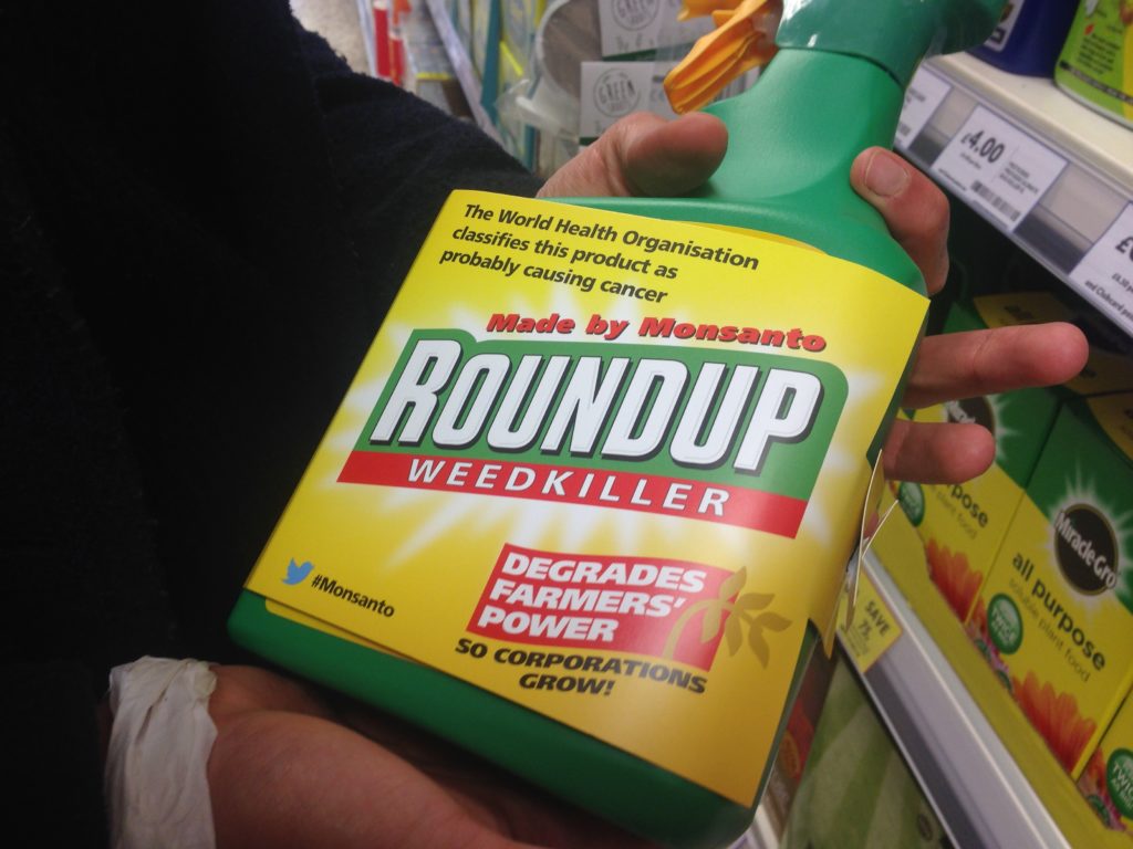 roundup weedkiller monsanto usa ge gmo