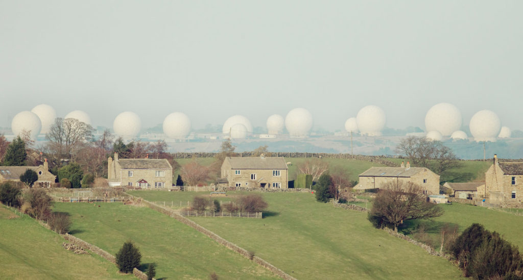 Menwith Hill, March 13, 2013. Photo: Trevor Paglen