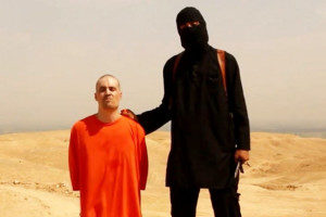 Journalist James Foley shortly before he was executed by an Islamic State operative.