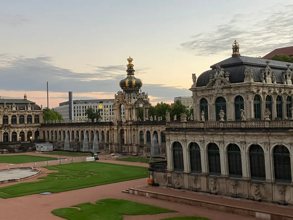 Zwinger Palace museum in Dresden